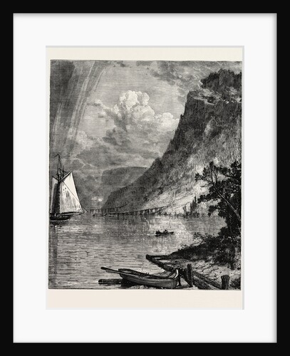 American River Scenery: on the Hudson by Anonymous
