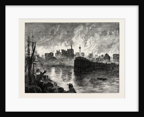 The Burning of Chicago by Anonymous
