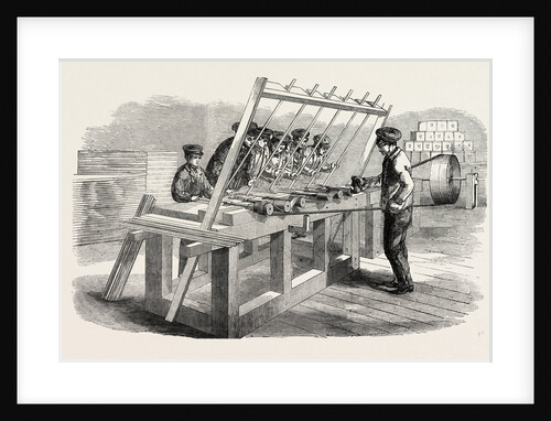 Drilling Machine, the Great Exhibition, London by Anonymous
