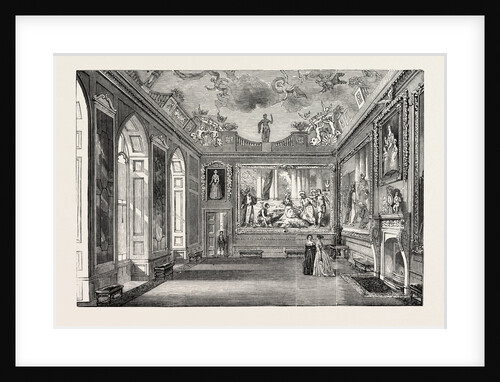 Windsor Castle: The Queen's Presence Chamber by Anonymous