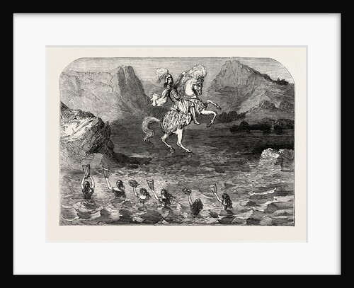 Scene from the New Pantomime of Harlequin and O'Donoghue, at Astley's by Anonymous