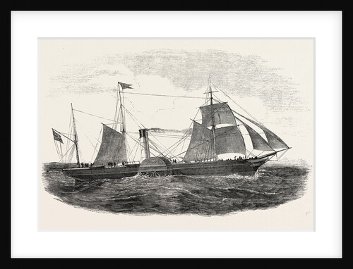 The Cunard United States Mail Steamer Africa by Anonymous