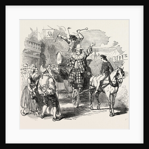 Scene from the New Drama of Belphegor, the Mountebank, at the Adelphi Theatre, London by Anonymous
