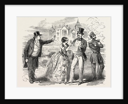 Scene from the New Comedy of the Old Love and the New, at Drury Lane Theatre, London by Anonymous