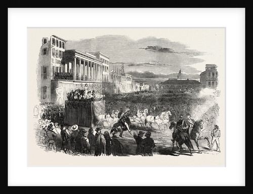 Procession at San Francisco, in Celebration of the Admission of California Into the American Union, United States of America by Anonymous