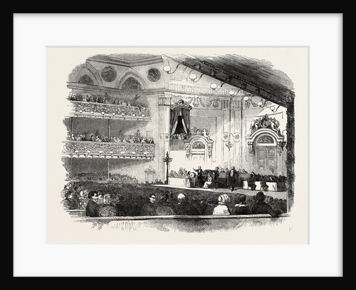Distribution of the American Art-Union Prizes, in Tripler Hall, New York, United States of America by Anonymous