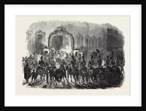 Narvaez Leaving Madrid, Spain by Anonymous