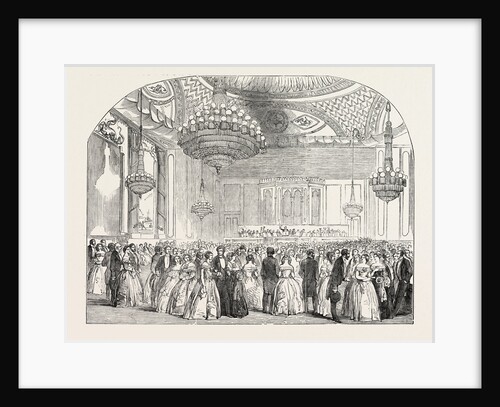 Grand Ball at the Brighton Pavilion (the Music Room) by Anonymous