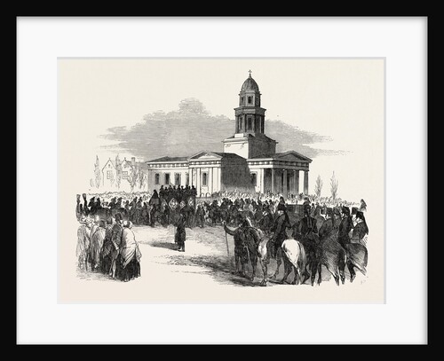 Funeral of the Late Duke of Newcastle, at Markham-Clinton by Anonymous