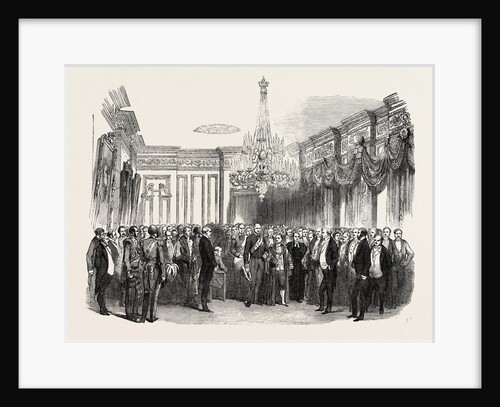 The Oak Dining Room: The Earl of Clarendon and the Lord Mayor of Dublin, Ireland by Anonymous