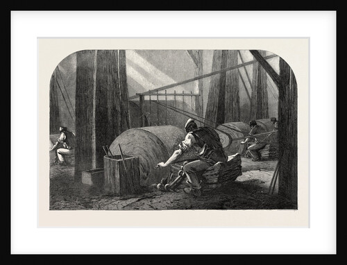 The Manufacture of Gun Barrels, at Birmingham, UK: Grinding the Gun Barrels by Anonymous