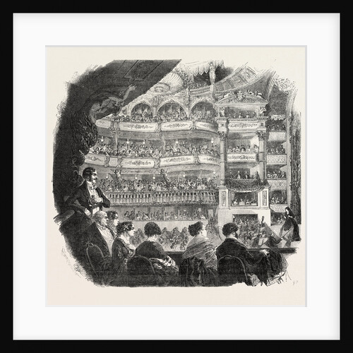 The Italian Opera House at Paris, France by Anonymous