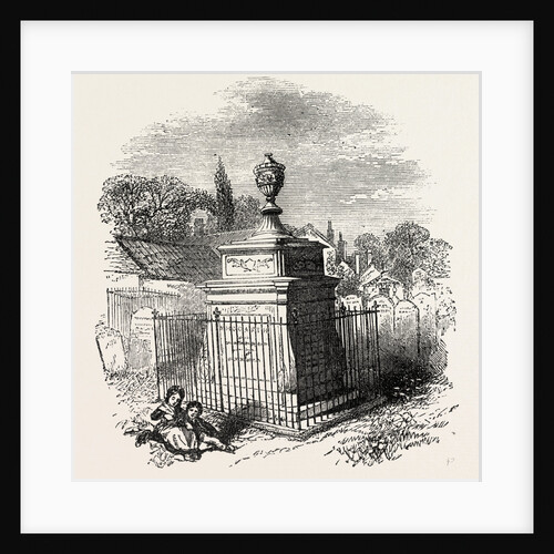 Tomb of Hogarth, in Chiswick Churchyard, London by Anonymous
