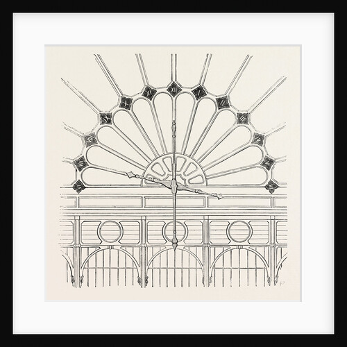 Shepherd's Electric Clock for the Crystal Palace: Hands and Face of the Electric Clock, the Great Exhibition, London by Anonymous
