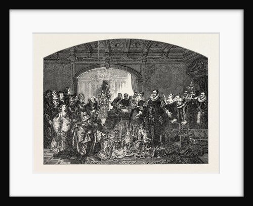 William of Nassau, and the Money-Lenders. From the Gallery of the Late King of Holland. by Anonymous