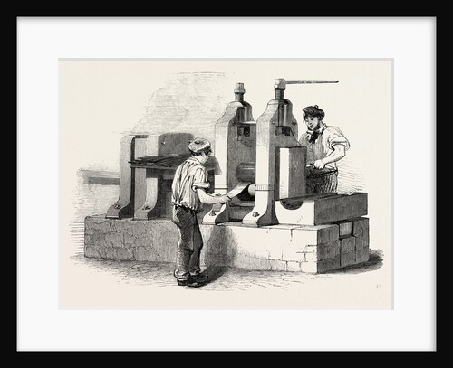 The Manufacture of Steel Pens in Birmingham, UK: Rolling the Steel for Pens by Anonymous