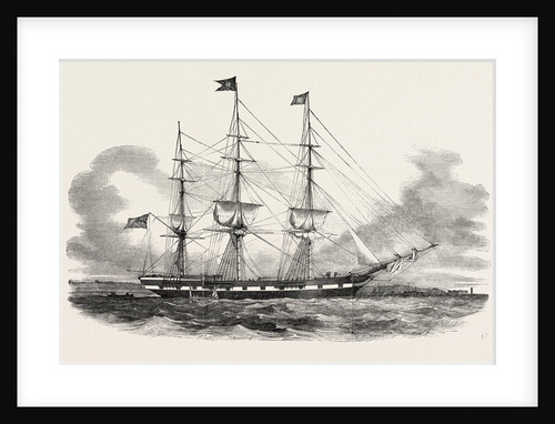 The Ship Hibernia, Built at Quebec, Canada by Anonymous