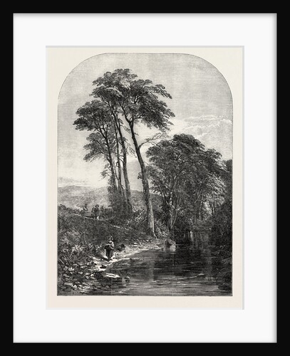The Moorland Stream, Exhibition of the British Institution by Anonymous