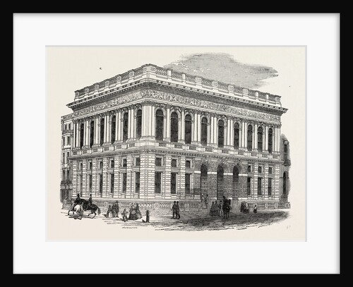 Exterior of the Army and Navy Club House, Pall Mall, London by Anonymous