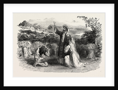 Scene from Azael the Prodgial, at Drury Lane Theatre, London by Anonymous