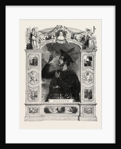 Mr. Macready As Macbeth on the Night of His Farewell of the Stage, February 26, 1851; Shakespeare by Anonymous