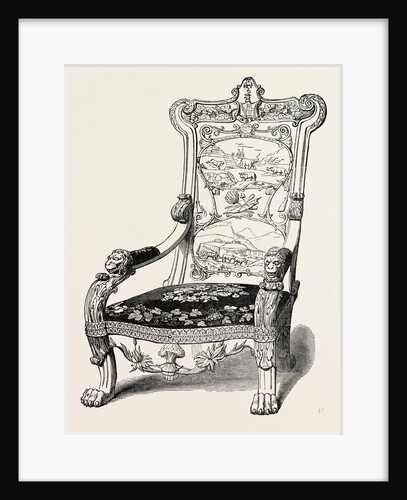 Chair Presented to C.B. Adderley, Esq., M.P., by the Colonists of the Eastern Province of the Cape of Good Hope, South Africa by Anonymous