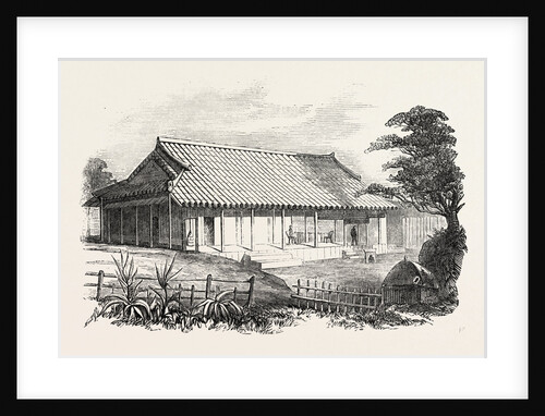 Dr Bettelheim's Residence, Loo Choo, Chinese Seas. Loo-Choo Islands, Ryukyu Islands by Anonymous