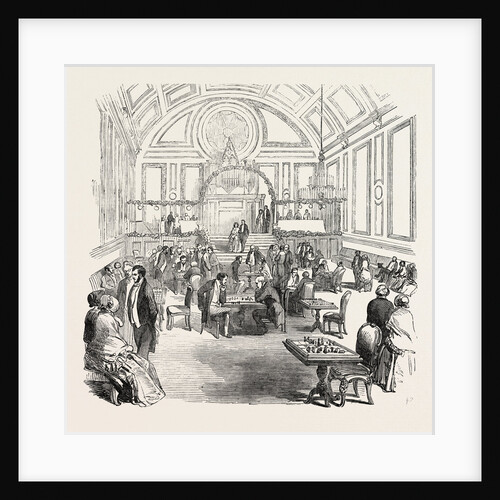 The Berkshire and Reading Chess Club Soiree, in the New Hall, Reading by Anonymous