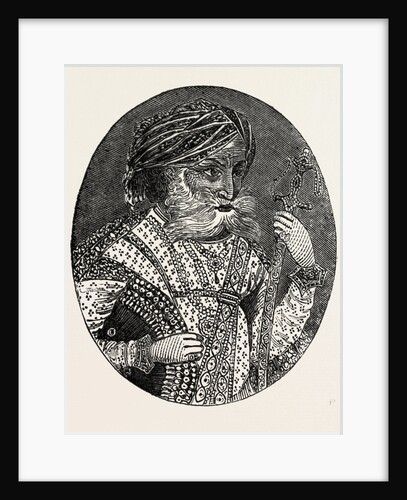 Goolab Sing, from a Miniature by a Persian Artist by Anonymous