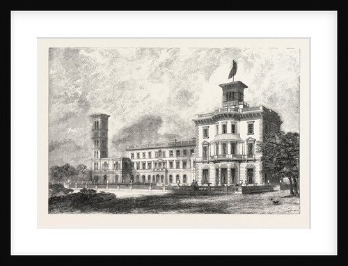 Osborne, Her Majesty's Marine Residence, Isle of Wight, the Terrace by Anonymous