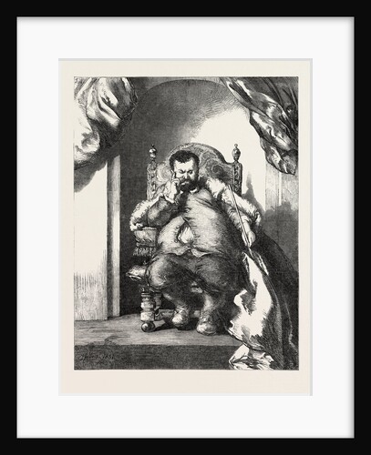 Senor Don Sancho Panza, Governor of Barataria, Exhibition of the British Institution by Anonymous