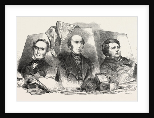 The Newly Elected Royal Academicians: Sir J.W. Gordon, Mr. Redgrave, Mr. Creswick by Anonymous