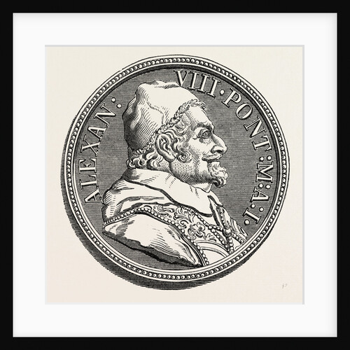 Medal of Pope Alexander VIII by Anonymous
