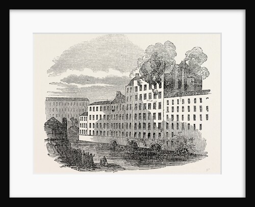 Fire and Boiler Explosion at Marsland's Cotton Factory, Stockport by Anonymous