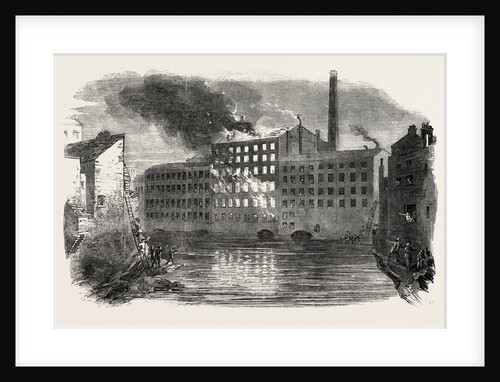 Fire and Explosion at Marsland's Park Mills, Stockport by Anonymous