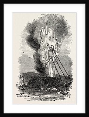 The Nithshill Colliery Explosion, 1851, Glasgow by Anonymous