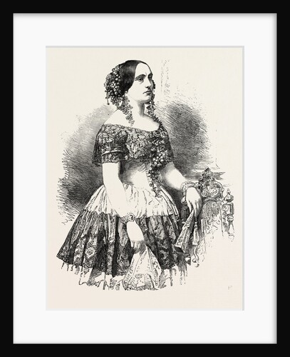 Mdlle. Elena Angri,1821/1824-1886, of the Royal Italian Opera, Covent Garden, London by Anonymous
