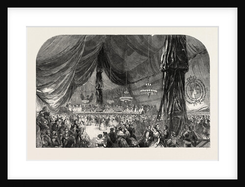 Ball on Board Her Majesty's Ship Wellesley, Port of Spain. Port-of-Spain, Trinidad and Tobago by Anonymous