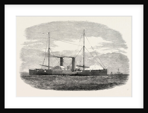 The Nix, Prussian War Steamer by Anonymous