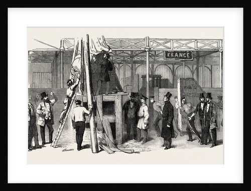 The Great Exhibition, Crystal Palace, Hyde Park, London: Colossal Statue in the Foreign Nave by Anonymous