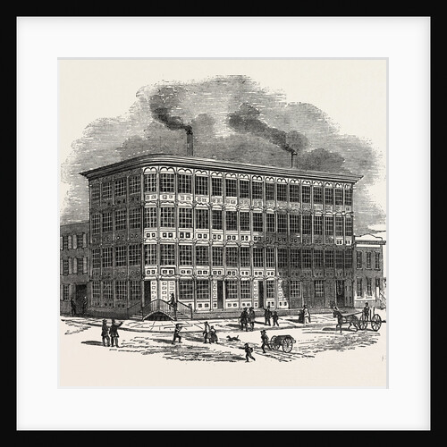 The First Cast Iron House Built in New York, United States of America by Anonymous