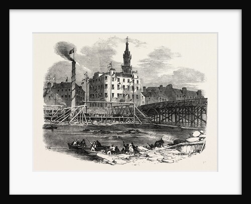 Laying the First Stone of Tile Victoria Bridge, Glasgow by Anonymous