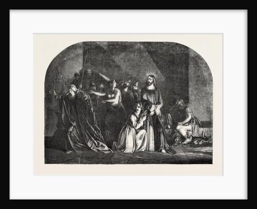 Peter Denying Christ, Scottish Historical Painter, Exhibition of the National Institution by Anonymous