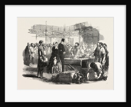 Visit of His Grace the Duke of Wellington to the Great Exhibition Building, the Crystal Palace, Hyde Park, London by Anonymous