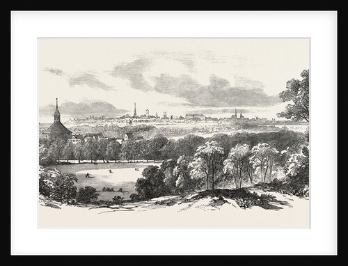 Copenhagen, from Fredericksburg, Denmark by Anonymous