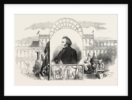 Joseph Paxton, Esq., F.L.S., 1803-1865, English Gardener, Archtect, Member of Parliament. Designer of the Crystal Paplace by Anonymous
