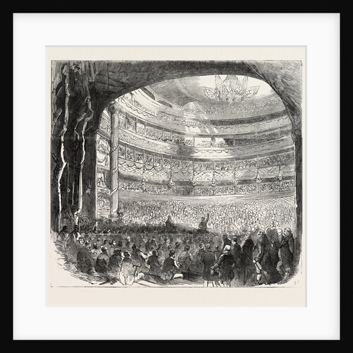 Great Protectionist Demonstration in Drury Lane Theatre, London by Anonymous