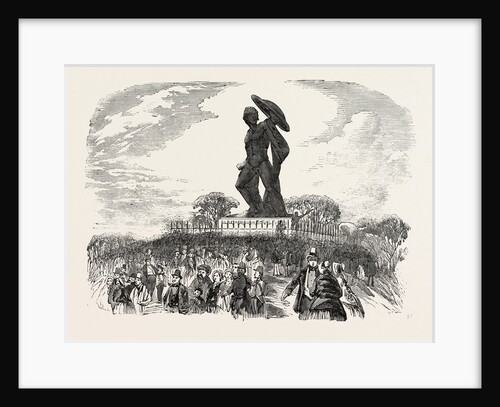 Opening of the Great Exhibition, Sketch in Hyde Park, London by Anonymous