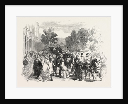 Opening of the Great Exhibition, South Entrance, Crystal Palace, Hyde Park, London by Anonymous