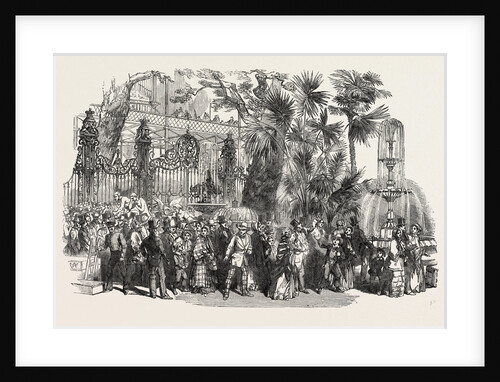 Visit of the Colonization Loan Society's Emigrants to the Great Exhibition, Crystal Palace, Hyde Park, London by Anonymous